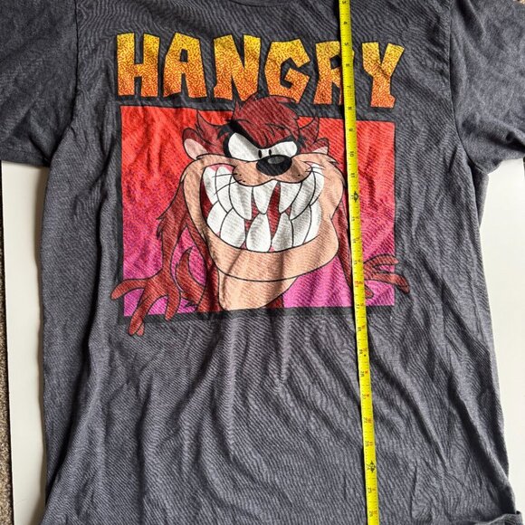 Vintage Taz Devil Looney Tunes Short Sleeve Graphic T-Shirt Size Large Gray - Picture 4 of 5